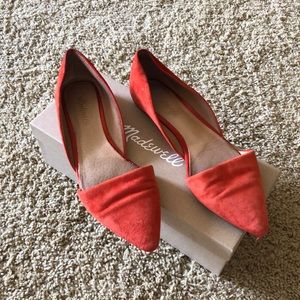 MADEWELL Lydia flat in suede